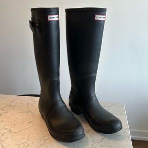 Hunter Wellington Tall Classic Boot - Black